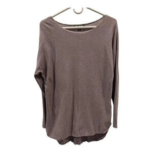 INC Women’s Medium Solid Shirttail‎ Pullover Sweater